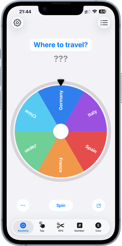 Decision Wheel